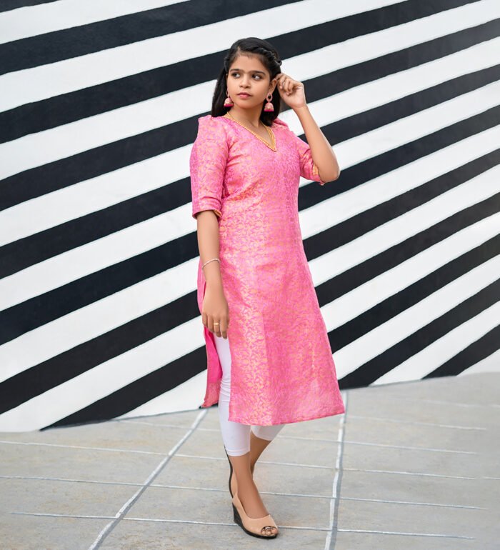 Misha - Banarasi Silk Kurti | The Dyem Collections - The Dyem