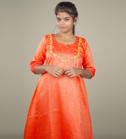 Ria - A line kurti | The Dyem Collections