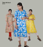 Ryka - Side Slit Kurti | The Dyem Collections