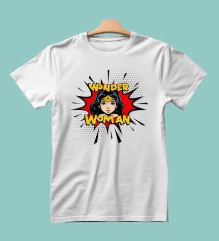 Wonder Woman Custom Kids Name T-shirts