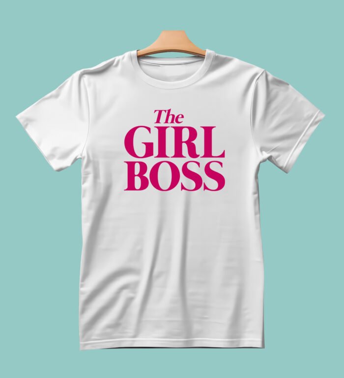 Girl Boss Female Kids T-Shirts